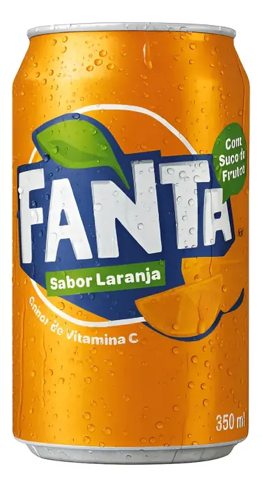 Fanta Laranja Lata 350 ml