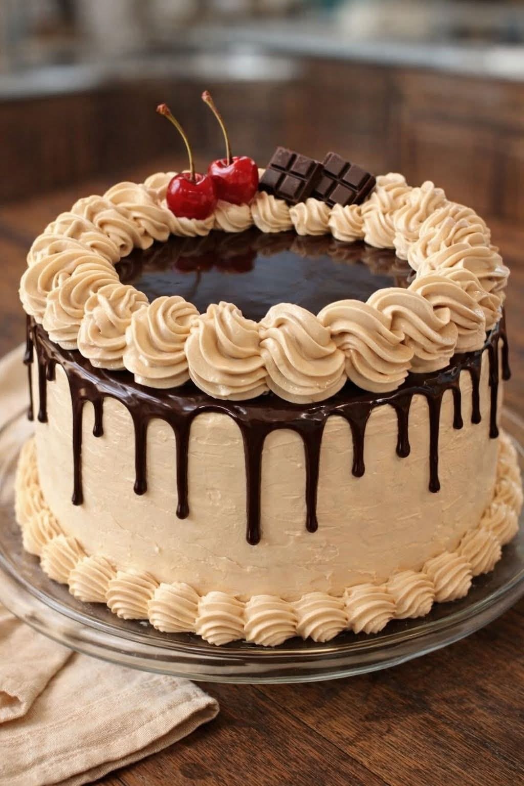 Torta Doce de Leite com Chocolate